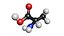 Alanine 3D Model C3H7NO2