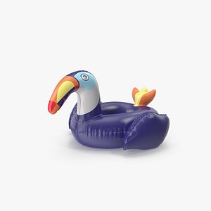 Inflatable Blue Toucan 3D model