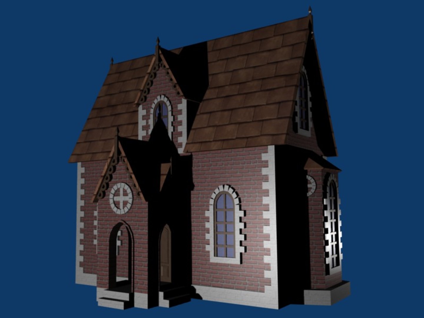 Blender House 3d Blend