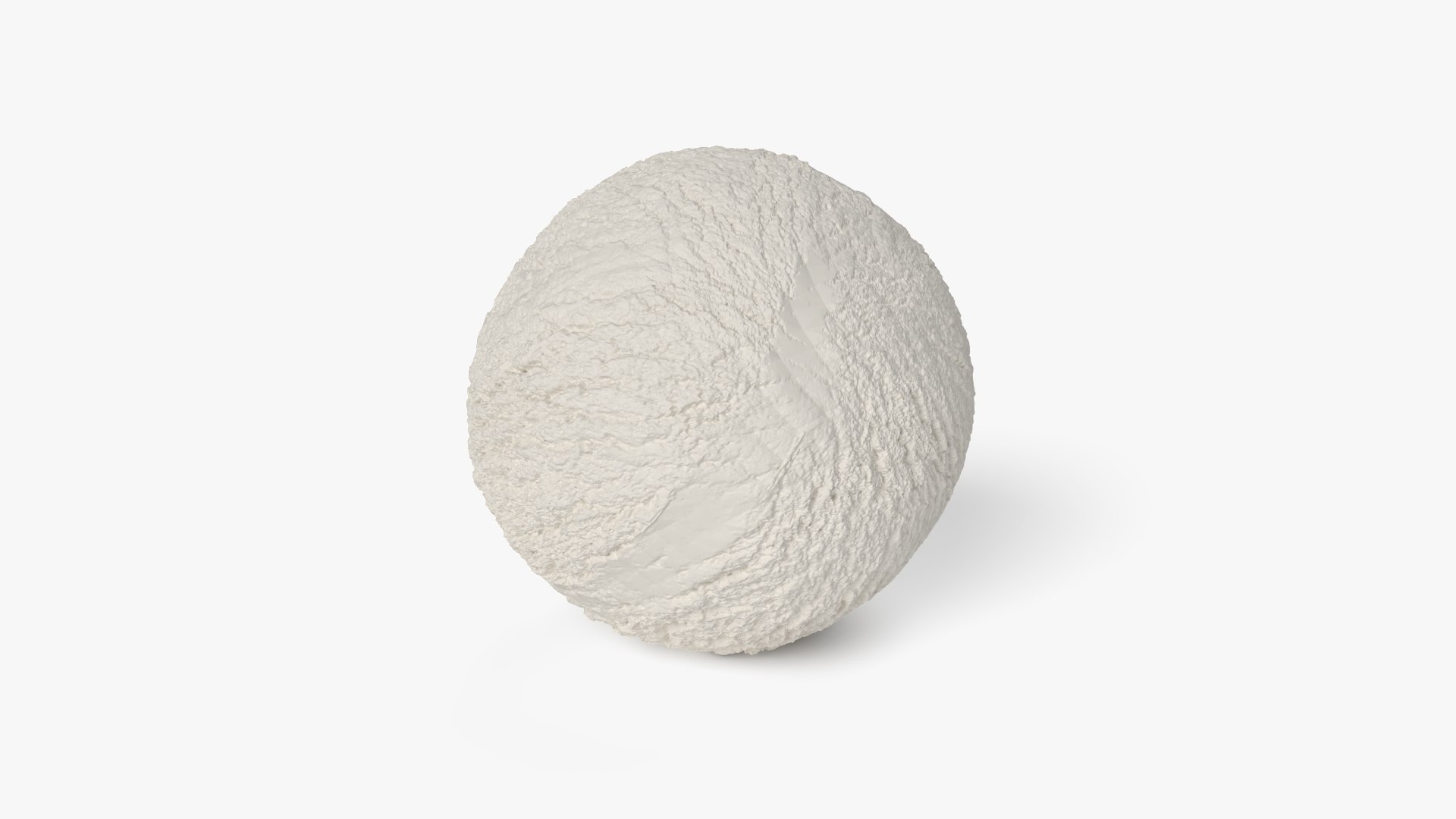 Empty Waffle Bowls with Ice Cream Collection 3D model preview