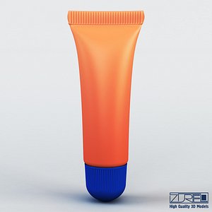 Cosmetic gel tube