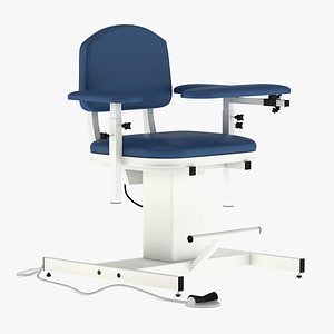 Medical Blood Drawing Chair PBR Realistic