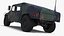 3D Military Off Road Utility Vehicle Humvee