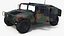 3D Military Off Road Utility Vehicle Humvee
