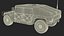 3D Military Off Road Utility Vehicle Humvee