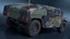 3D Military Off Road Utility Vehicle Humvee