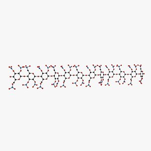 3D model Polymer Chain Molecule