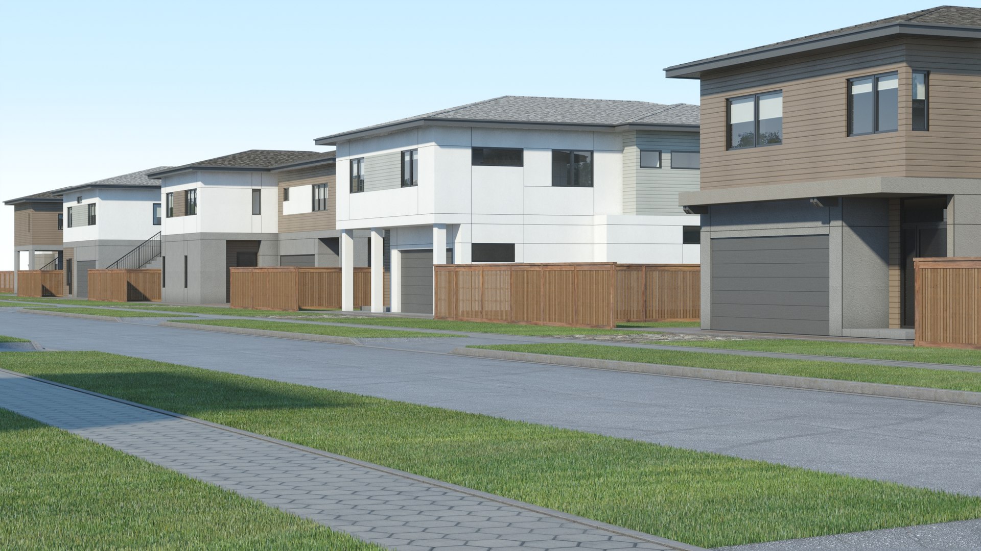 Single Family House- Condominium 3D Model - TurboSquid 2242264