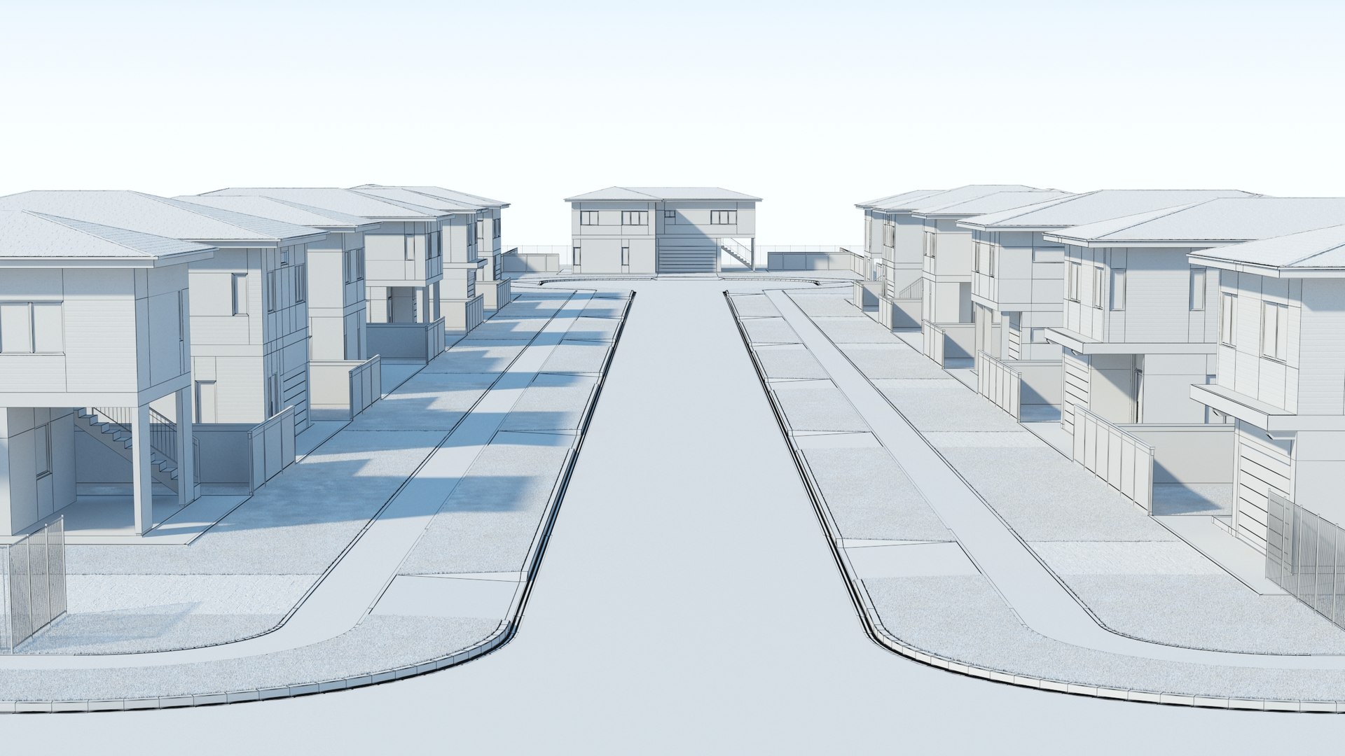 Single Family House Condominium 3D Model TurboSquid 2242264