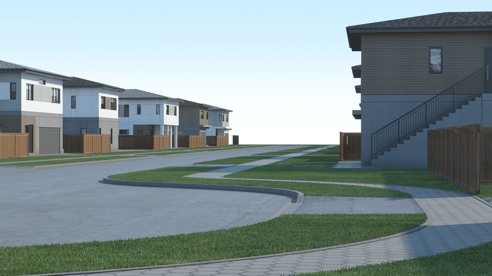 Single Family House Condominium 3D Model TurboSquid 2242264