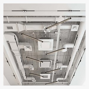 Decorative ceiling - Ventilation system