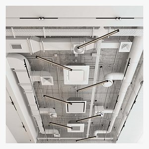 Decorative ceiling - Ventilation system