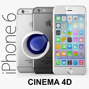 Apple iPhone 6 CINEMA4D