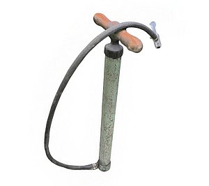 old pump 3D model