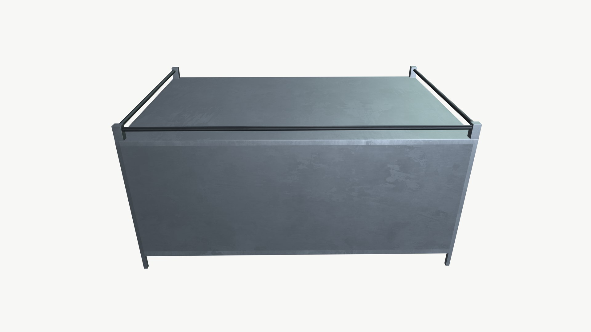 Standard Bench Model - TurboSquid 2273291