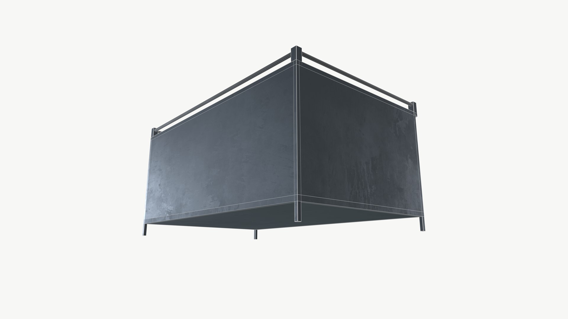 Standard Bench Model - TurboSquid 2273291