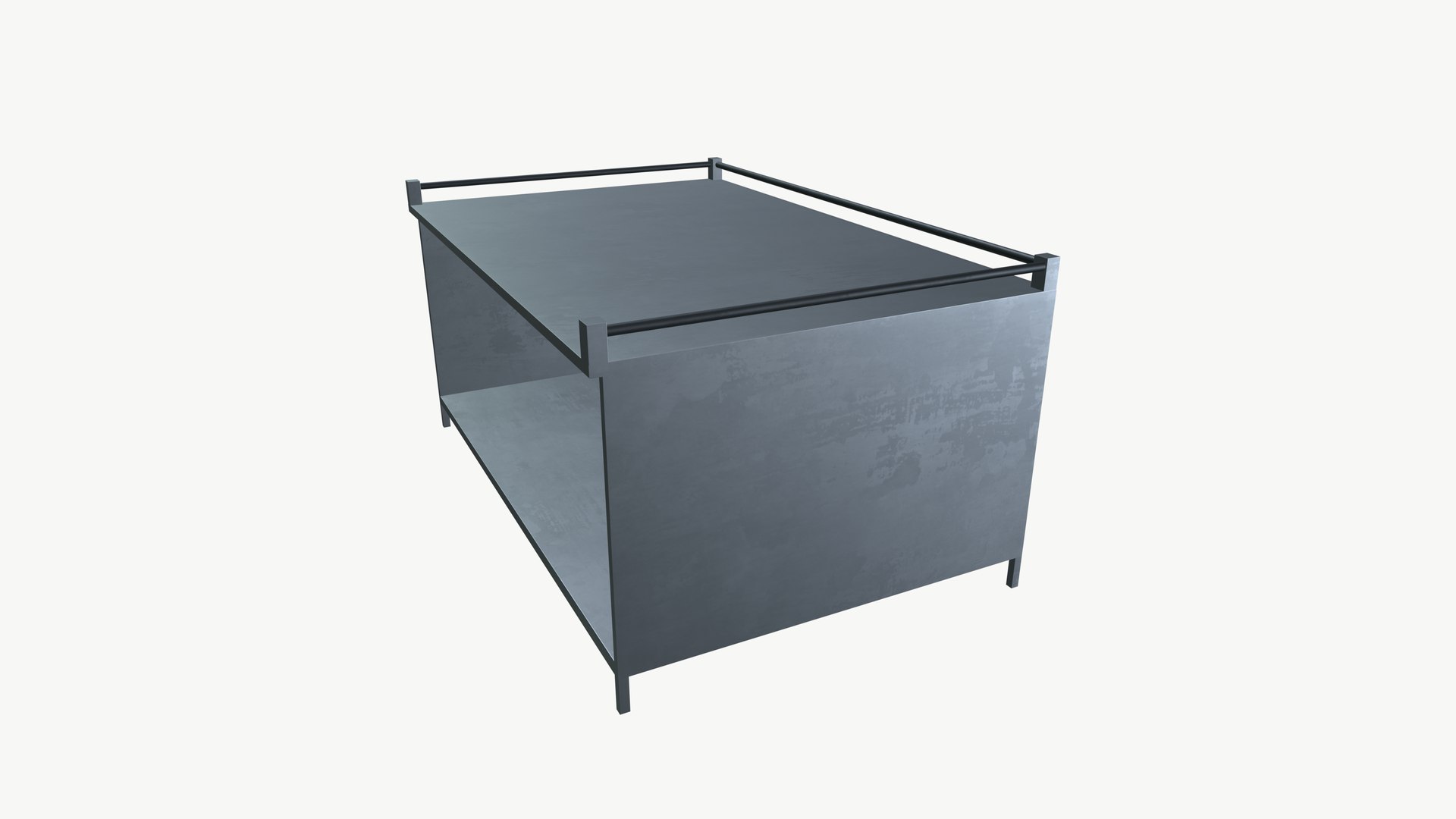 Standard Bench Model - TurboSquid 2273291