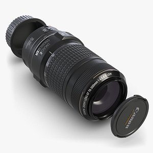 3d 3ds lens canon ef object