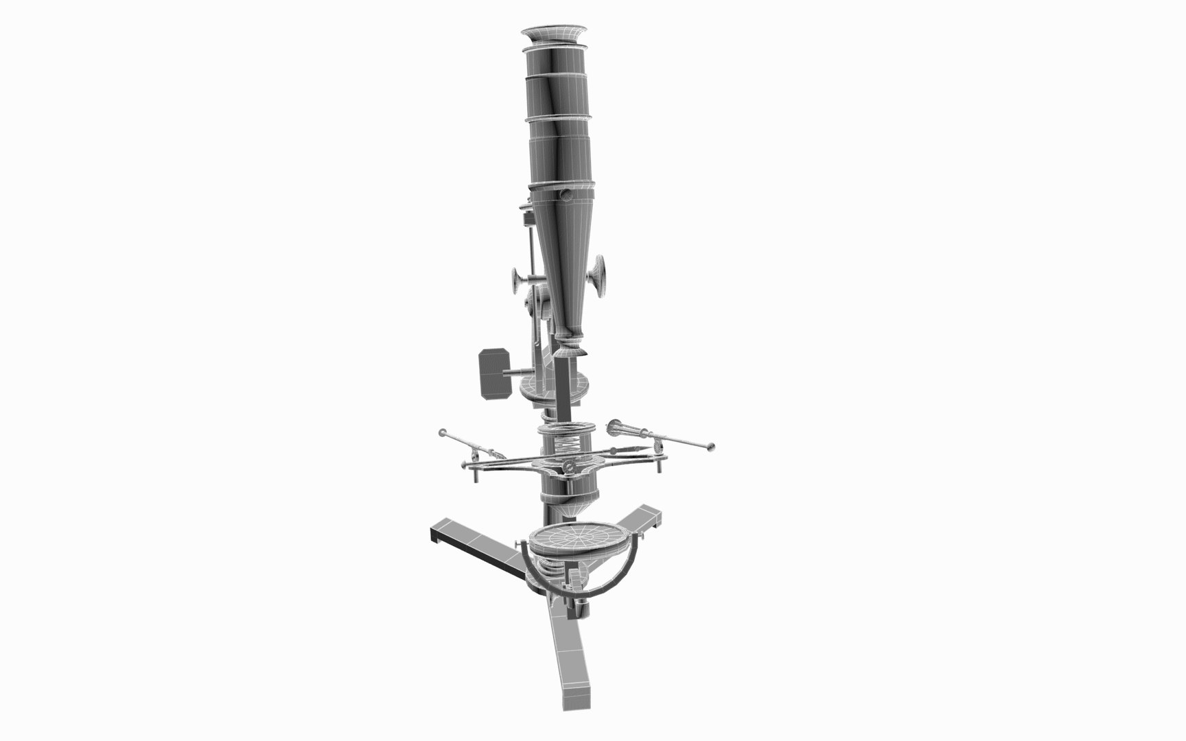 Adams Variable Microscope 3D - TurboSquid 1825463