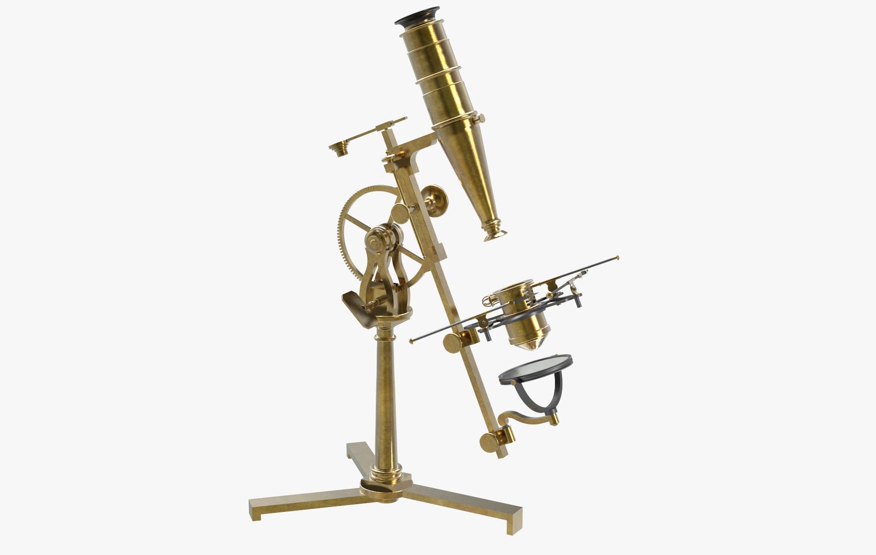 Adams Variable Microscope 3D - TurboSquid 1825463