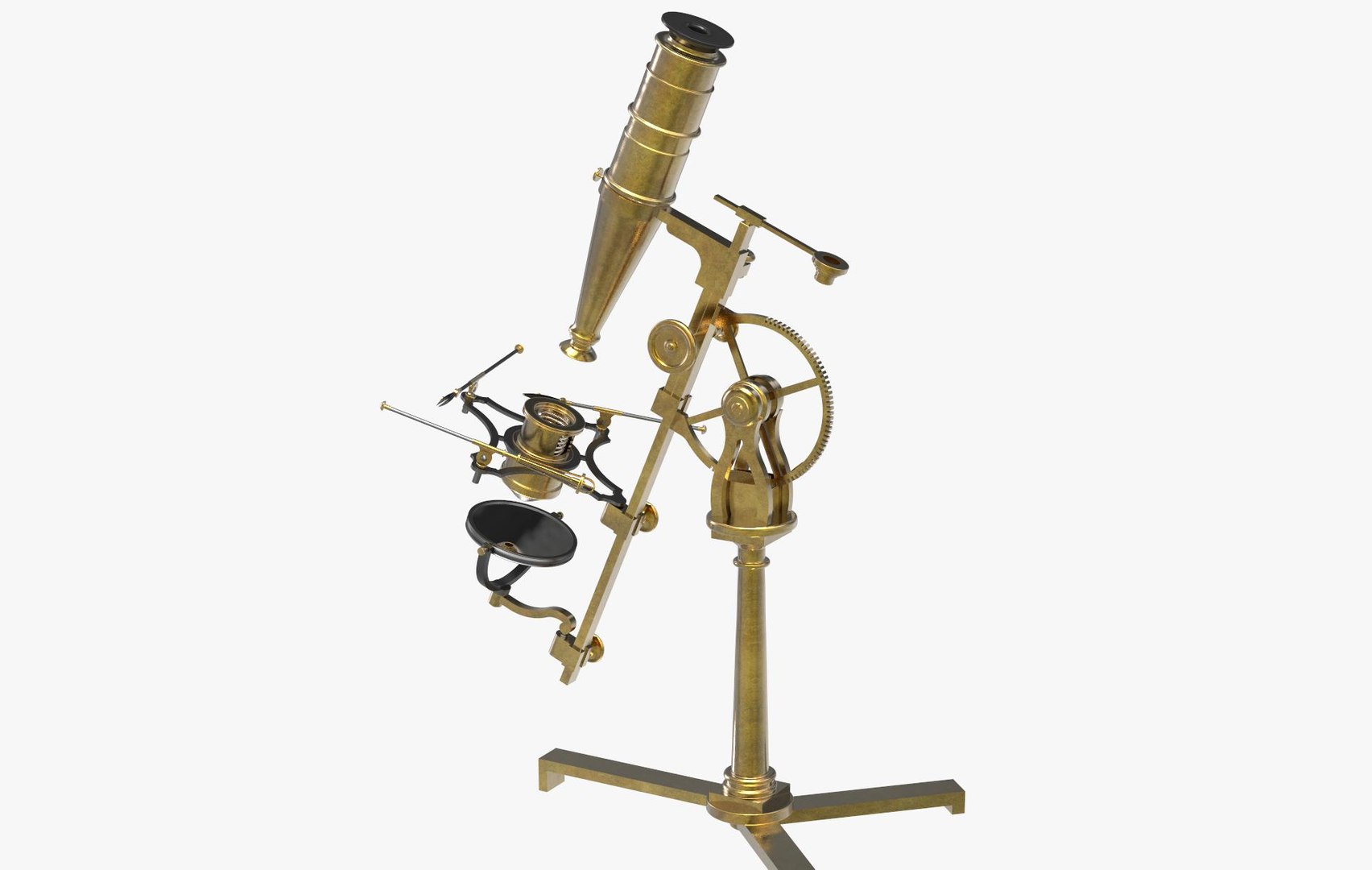 Adams Variable Microscope 3D - TurboSquid 1825463