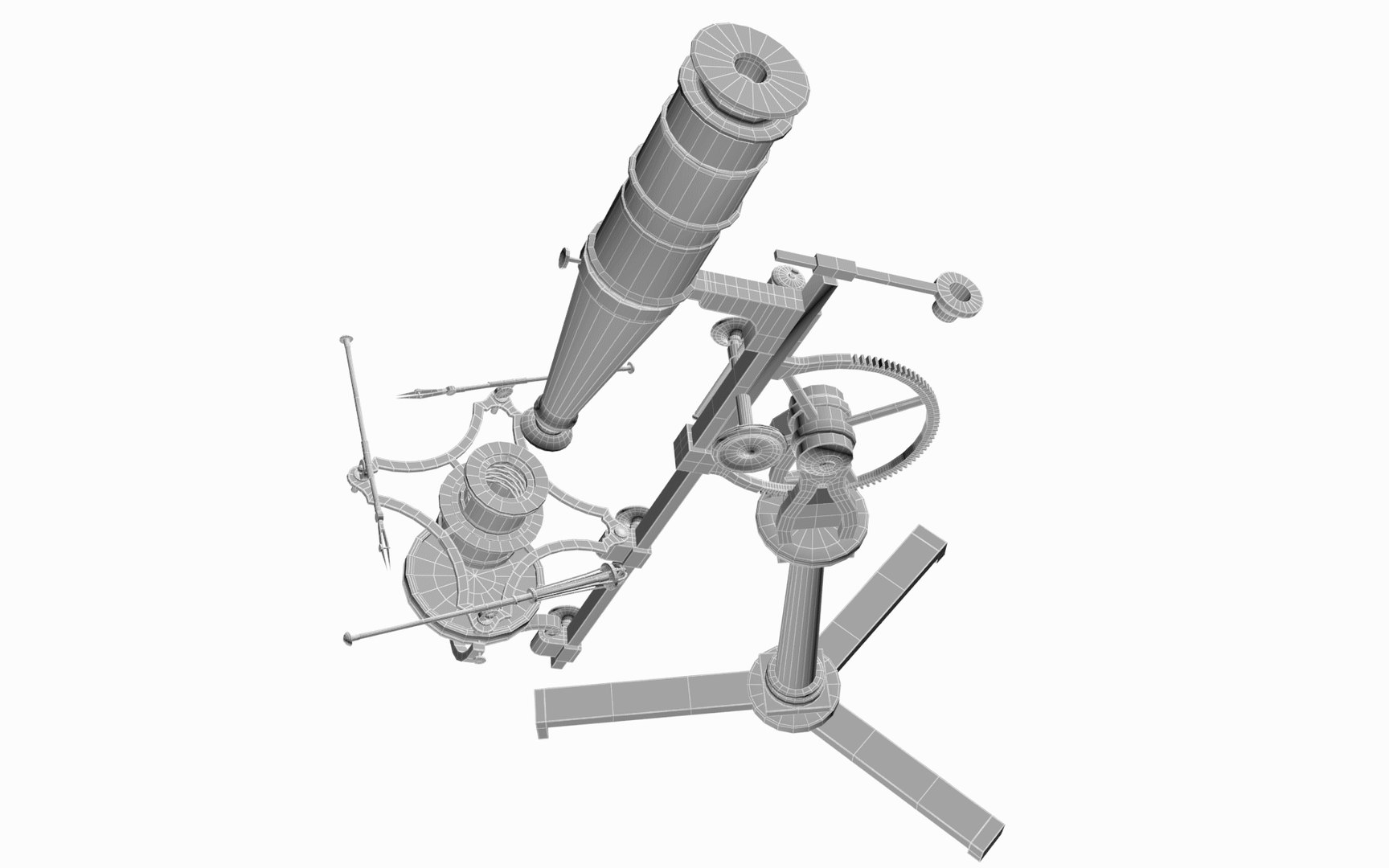 Adams Variable Microscope 3D - TurboSquid 1825463