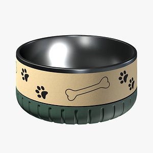 Dog bowl 3D model