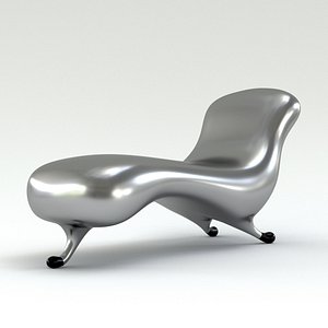 Free STL file Peanut Chair by Marc Newson・3D print design to download・Cults