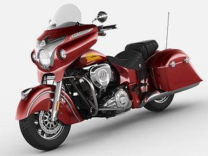 3d model indian chieftain 2014