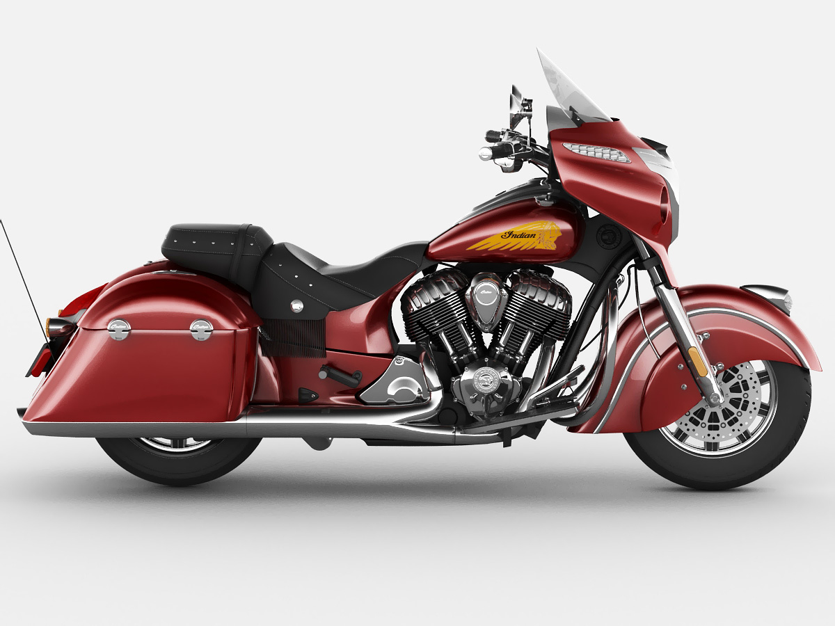 3d model indian chieftain 2014