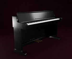 e piano 3D