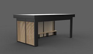 Pergola 05 3D model 3D model