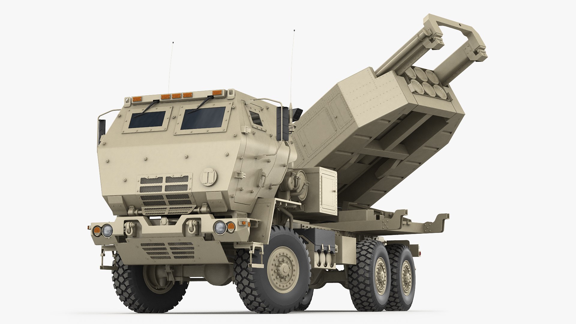 M142 Himars Army Truck 3D Model - TurboSquid 1396541