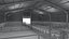 3D Sheep Barn Empty