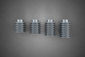VARIOUS SET 5 6 7 8 GROOVE PULLEY SHEAVE MULTI TRACK WHEEL GEAR 3D
