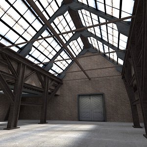 3D warehouse interior scenes