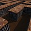 3ds 50x25 rectangular maze