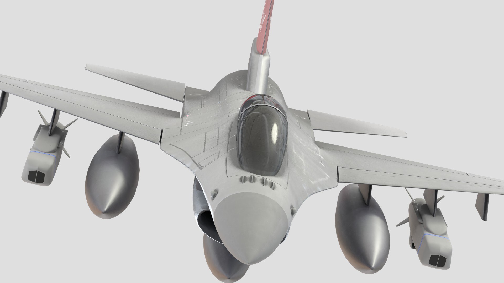 3D F-16 Fighter Model - TurboSquid 1434662