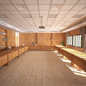 Conference - Meeting Room 3D model