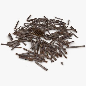 Wooden Planks Debris