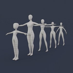 Base Mesh Female