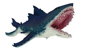Cartoon shark