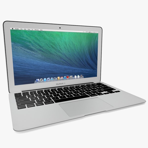 Apple MacBook Air 2014年中旬（11インチ）3Dモデル - TurboSquid 855021
