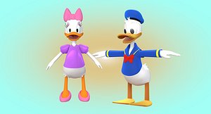 Donald and Daisy Duck