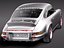 3d c4d porsche 1973 911