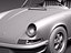 3d c4d porsche 1973 911