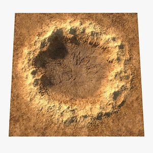 Old Crater 3D model