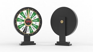 3D Wheel of Fortune