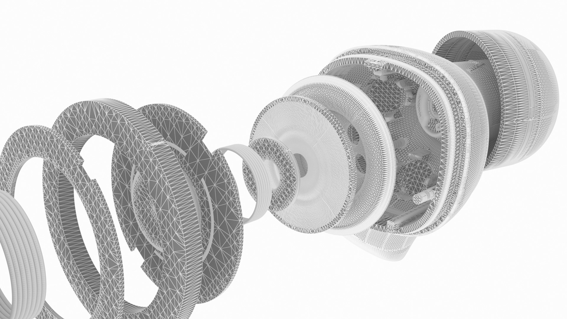 Headset Structure 4 3D - TurboSquid 2397844