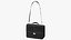 Classic Leather Briefcase Black 3D model
